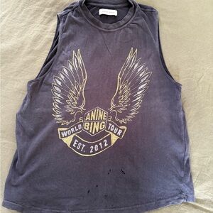 Anine Bing Sleeveless Graphic Top - Pre Loved